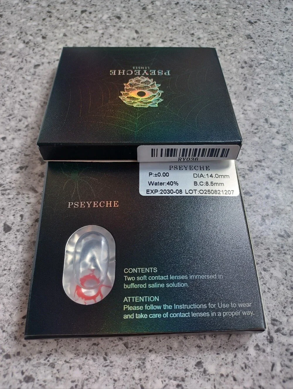 Halloween Color Eye Wear Lenses - Costume Enhancements